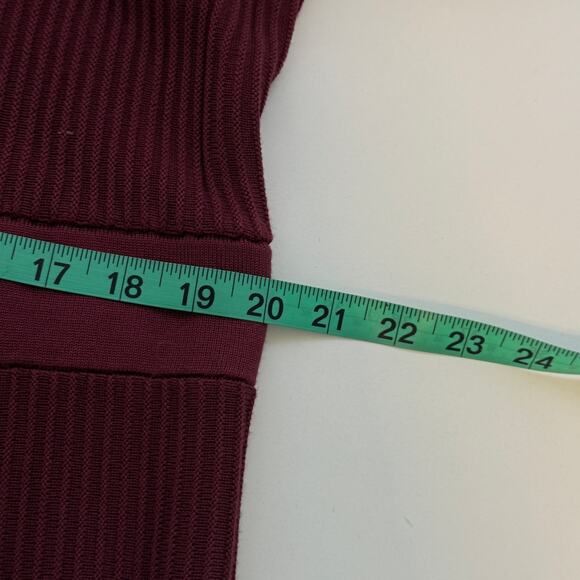 Lane Bryant Ribbed Midi Sweater Dress With Button Detail Size 22/24 Office Work - Picture 9 of 10